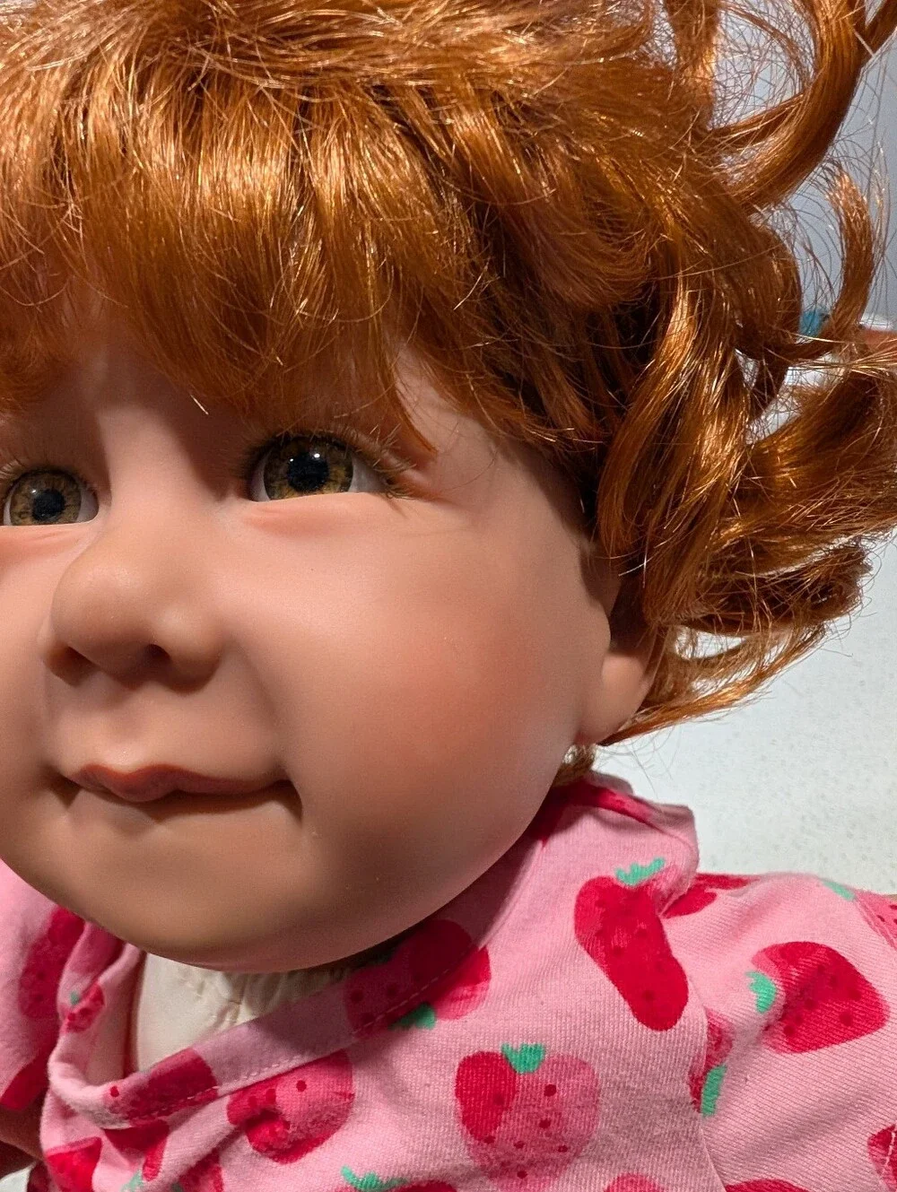 1997 Pat Secrist Doll Vintage Realistic Red Hair Ginger LifeLike Girl Weighted